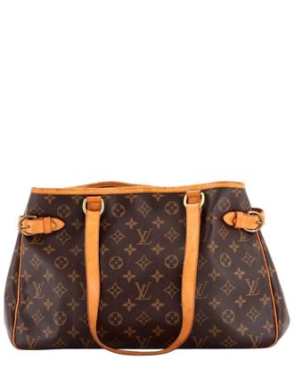 Louis Vuitton Brown Monogram Canvas Batignolles Horizontal (Authentic Pre-Loved)