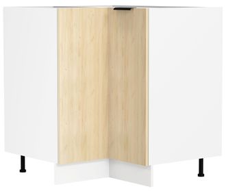 ebuy24 Armario De Esquina Vcm Dimensiones Aprox. Al. 82 X An. 76 X T. 76 Cm Gabinete De Cocina Gabinete De Cocina Armario Inferior Muebles De Cocina - Fasola