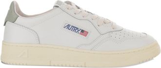Autry White Leather Sneakers