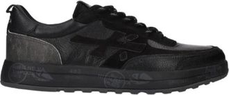 Premiata Nous 8465 - Heren - Sneakers - Zwart - 43 EU - Leer - Schoenen