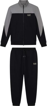 Emporio Armani Trainingspak Set - Heren - Trainingspakken - Veelkleurig - M - Katoen - Fitness