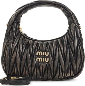 Miu Miu Dames, Tassen, Bruin, Maat: ONE Size Leer