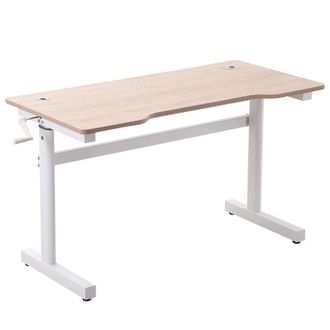 Vinsetto Escritorio de pie 120x60x117 cm madera natural