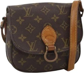 Louis Vuitton Pre-owned Cross Body Bags, female, Brown, Size: ONE SIZE Pre-owned Vintage Monogram Canvas Shoulder Bag