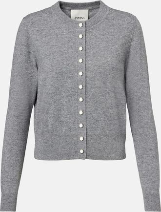 Isabel Marant Cardigan Idesia in lana e cashmere