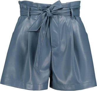 Bishop + Young Womens Caitlyn Vegan Leather Short In Blue