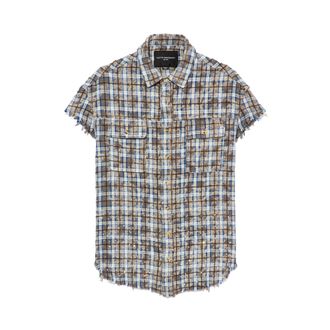 Cult of Individuality SLEEVELESS WOVEN SHIRT