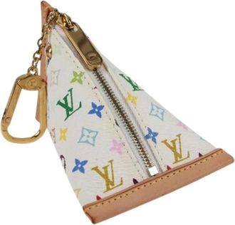 Louis Vuitton Pre-owned Wallets, female, White, Size: ONE SIZE Pre-owned Canvas Wallet