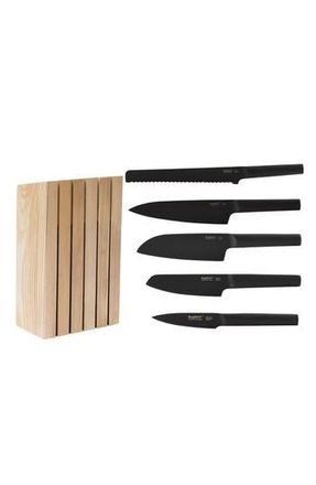 Berghoff INTERNATIONAL Ron Knife Block 6-Piece Set - Black at Nordstrom Rack