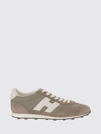 Hogan Sneaker Athletic in pelle e mesh con suola dentellata