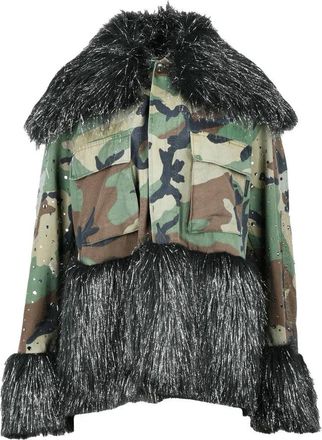 Rossano Perini Vintage Canvas Jacket - Green/Black