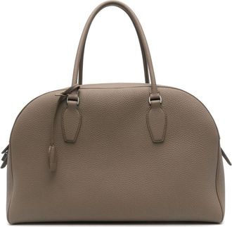 The Row leather tote bag - Brown