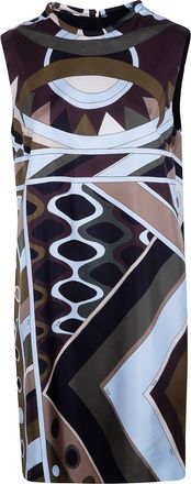 Emilio Pucci Silk Twill Midi Dress