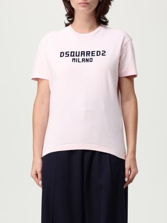 Dsquared2 T-shirt in cotone con logo Dsquared2