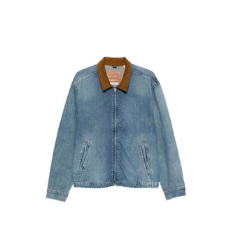 Levi's Textured-collar Zip-up Jacket