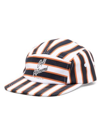 Maison Kitsuné Cappello da baseball con stampa - Multicolore