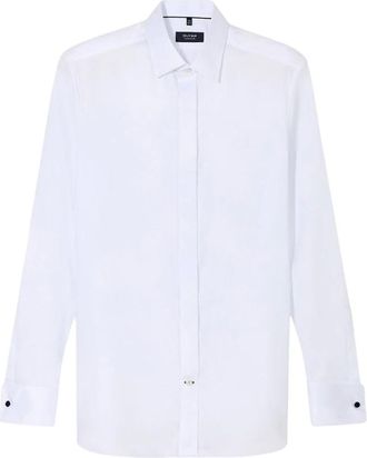Olymp Olymp, Heren, Overhemden, Wit, Maat: 4XL Katoen