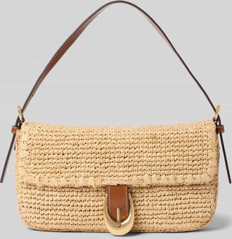 Staud Buckel Bag in Flecht-Optik Modell Shirley in Beige, Gr&ouml;&szlig;e 1