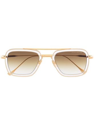 Dita Eyewear Flight 006 pilot sunglasses - Gold