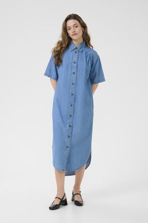 Kaffe Jurk KAluise Loose fit blue