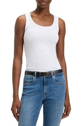 BOSS Ematite Tank in Wht at Nordstrom Rack, Size X-Large
