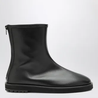 Dear Frances Joss black nappa ankle boot