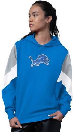 Starter Womens Starter Blue Detroit Lions Scrimmage Hoodie at Nordstrom, Size Xx-Large