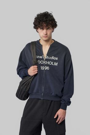 Acne Studios Washed Zip-up Cardigan