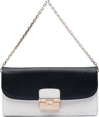 Dior Pre-owned Dior Bicolor Calfskin Diorling Wallet on Chain Ladies Z6G9POKXKS44ZV9H