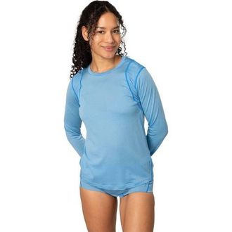 Kari Traa Embla Wool Long-Sleeve Top - Womens in Ocean at Nordstrom, Size X-Small