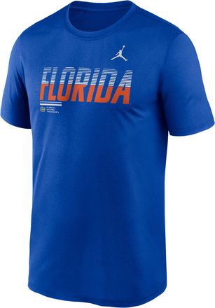 Nike Mens Florida Sideline Legend Jordan Brand Dri-FIT College T-Shirt in Blue | 0JTI4EVUFN-7SB