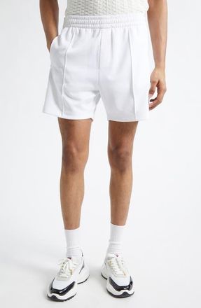 Casablanca Laurel Track Shorts in White at Nordstrom, Size Large