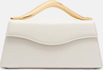 Elie Saab Petit Wave leather top-handle bag