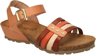 Yokono Schoenen, Dames, Veelkleurig, 38 EU, Leer, Monaco-051 Sandalen