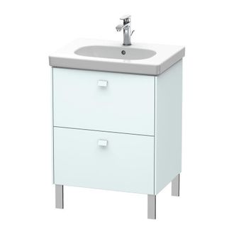 Duravit Duravit Brioso Mueble De Aseo De Pie 62,0 X 46,9 Cm, 2 Extra&iacute;bles, Para Lavabo D-c&oacute;digo 034265, Color (frente/cuerpo): Azul Claro Decoraci&oacute;n Mate, Man