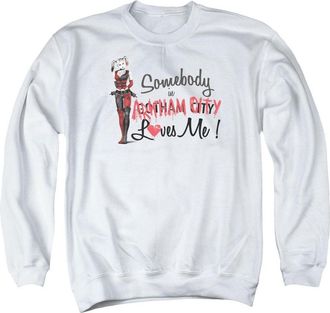 Gildan Batman Arkham City Somebody Loves Me Adult Crewneck Sweatshirt