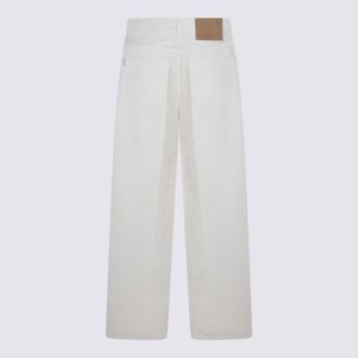 Haikure Womens Jeans Off White _100 % Co