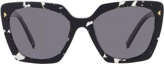 Prada Polarized Grey Butterfly Ladies Sunglasses PR 23ZS 15S5Z1 54