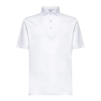 D4.0 Polo Shirts, male, White, Size: 4XL Cotton Polo Shirt