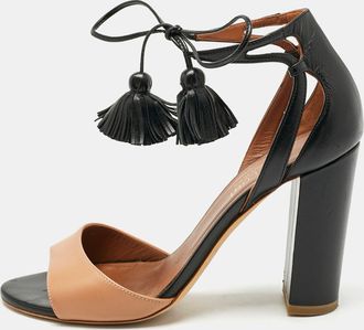Malone Souliers Brown/black Leather Gladys Sandals