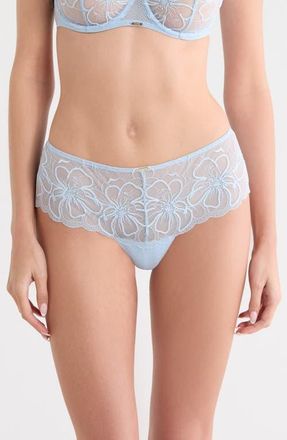 Chantelle Fleurs Hipster Tanga in Icy Flower at Nordstrom, Size X-Large
