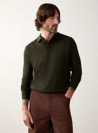 Le 31 Mens Modal knit Polo Shirt