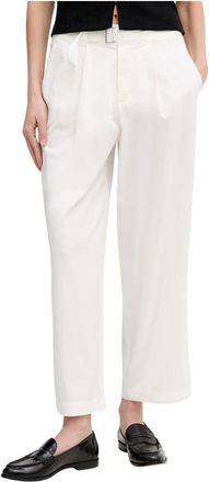 Marc Aurel High Waist Chinos - Dames - Chinos - Wit - L - Katoen - Broeken