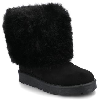 Journee Collection Women & apos;s Shanay Cold Weather Booties