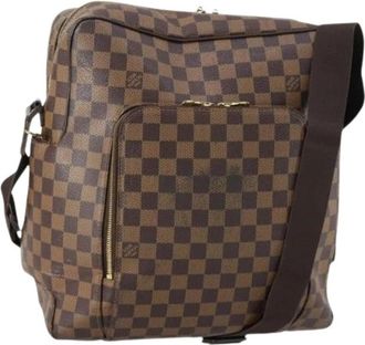 Louis Vuitton Pre-owned Vintage Canvas Cross Body Bag - Dames - Vintage Schoudertas - Bruin - ONE Size - Vintage