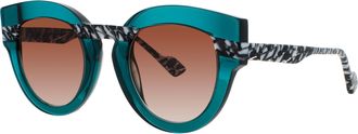 Face &agrave; Face Sunglasses Brown