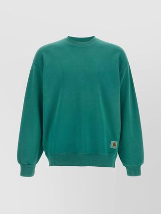 Carhartt Work in Progress hudson sweatshirt with ribbed cuffs and hem