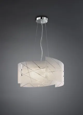 Trio Lampada A Sospensione In Vetro