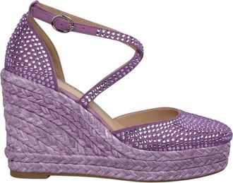 Alma En Pena Alma EN Pena, Schoenen, Dames, Paars, 42 EU, Wig met strass teen