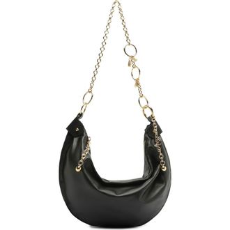 Arezzo Medium Paisley Leather Crossbody Bag in Black at Nordstrom